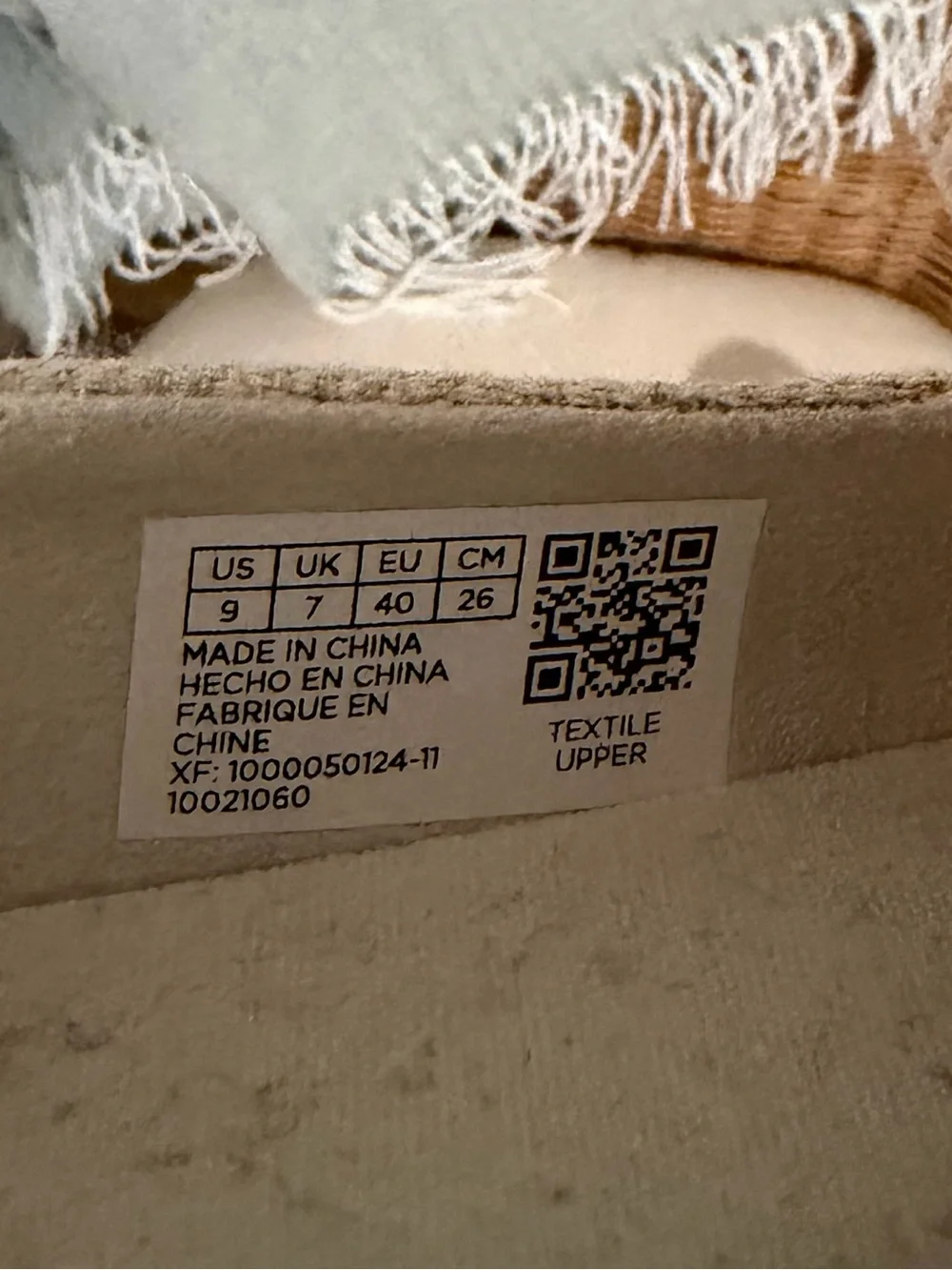 TOMS Natural Beige Espadrille Platform Slip-Ons
